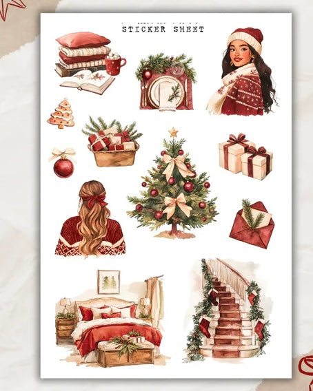 Stickervel | warm holidays 1