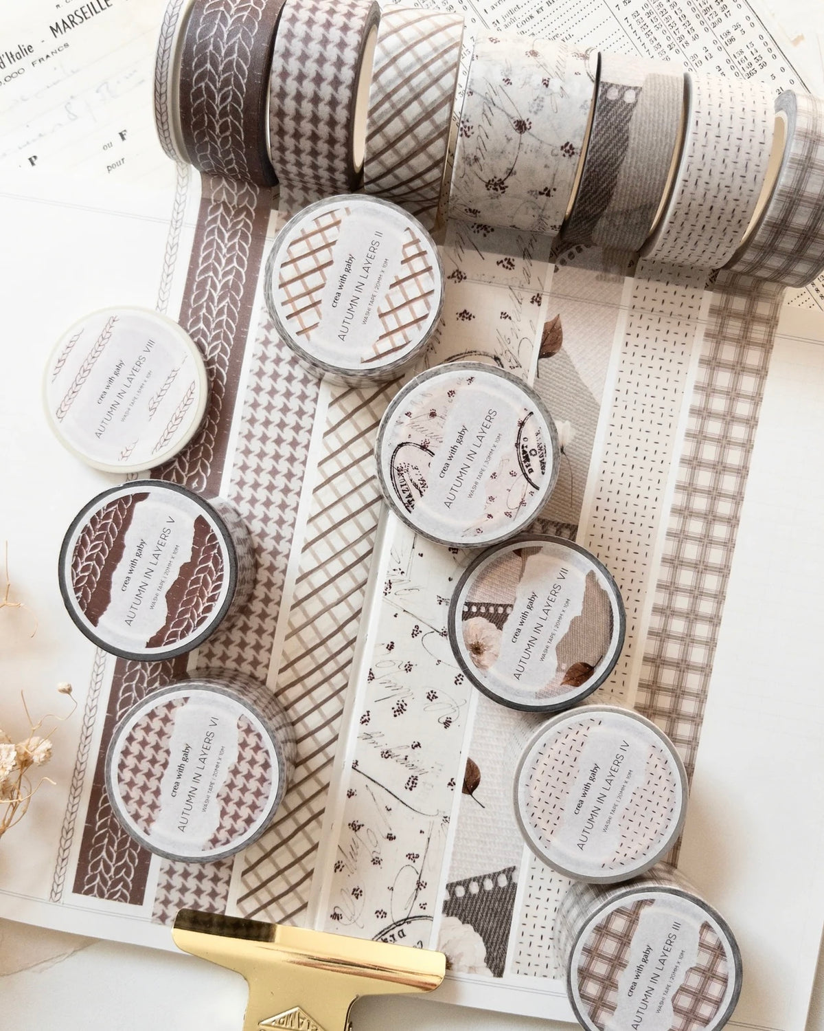 Washitape | bonjour l’ automne