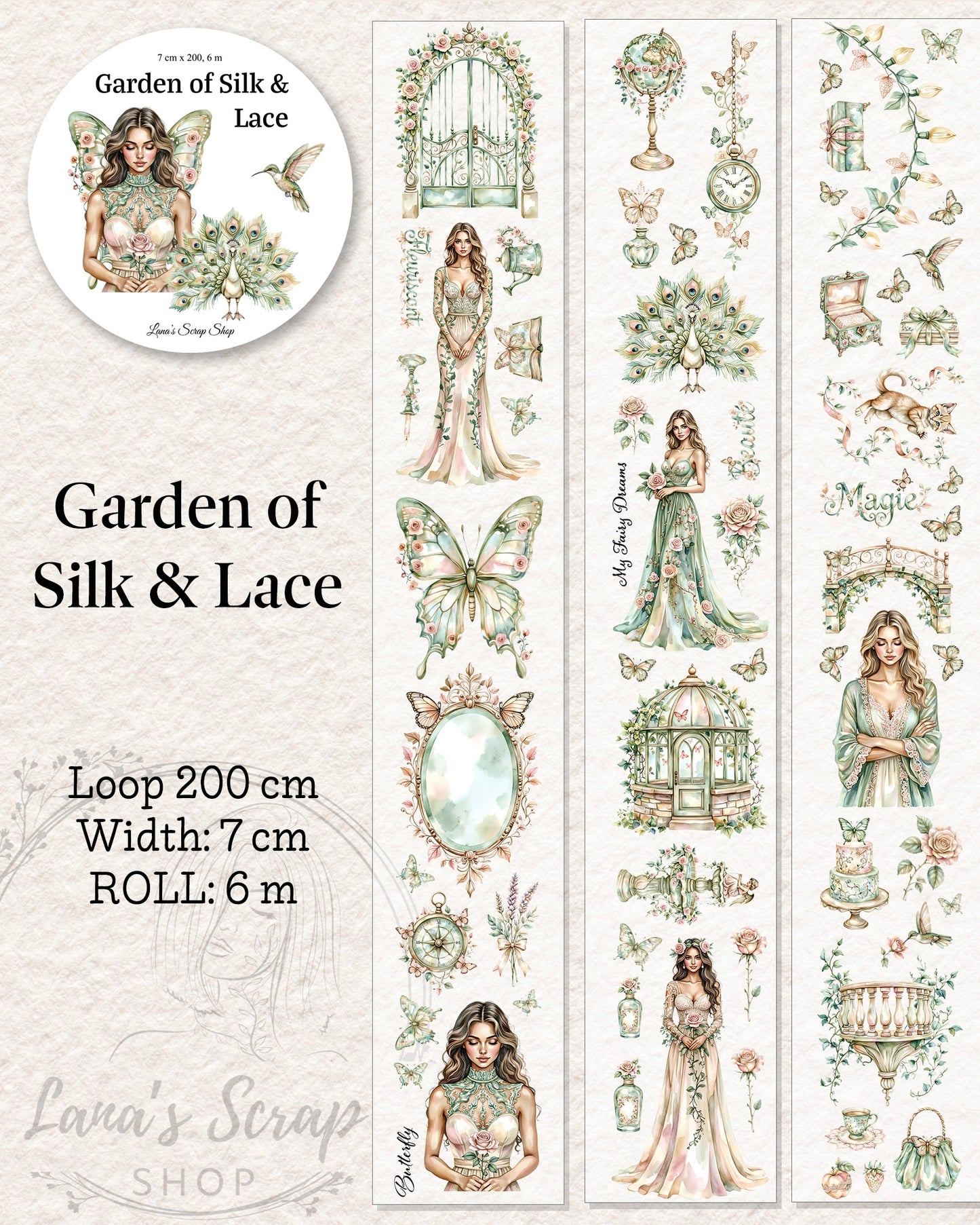 Pettape | Garden of Silk & Lace