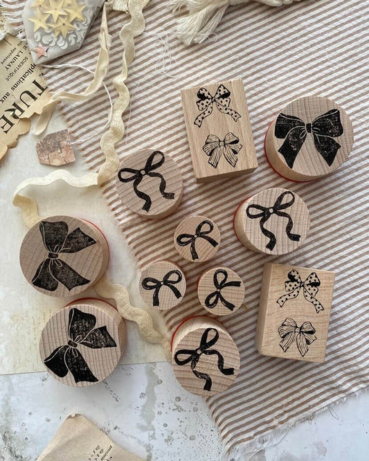 Houten stempel | strikken