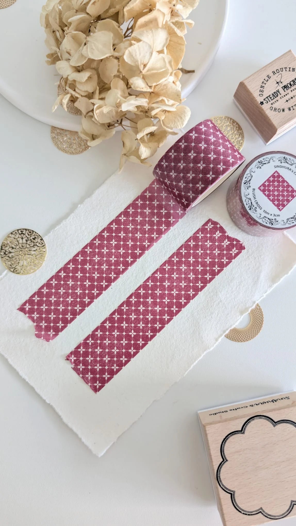 Washitape | Blush cross