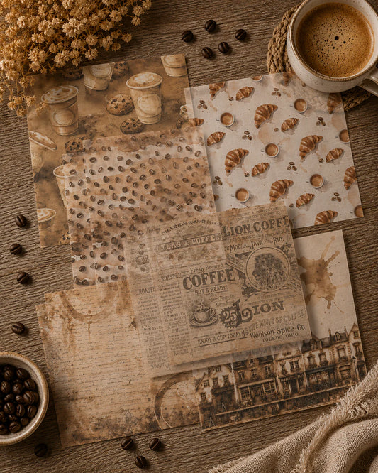 Vellum papier | Roasted memories