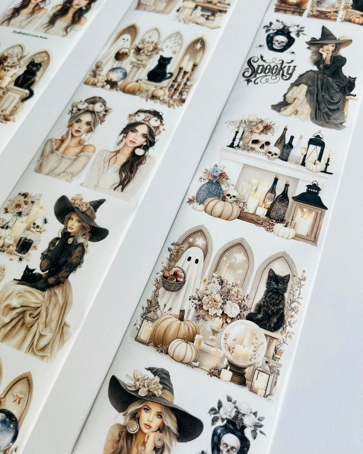 Washitape | Enchanted Autumn | White Background Tape