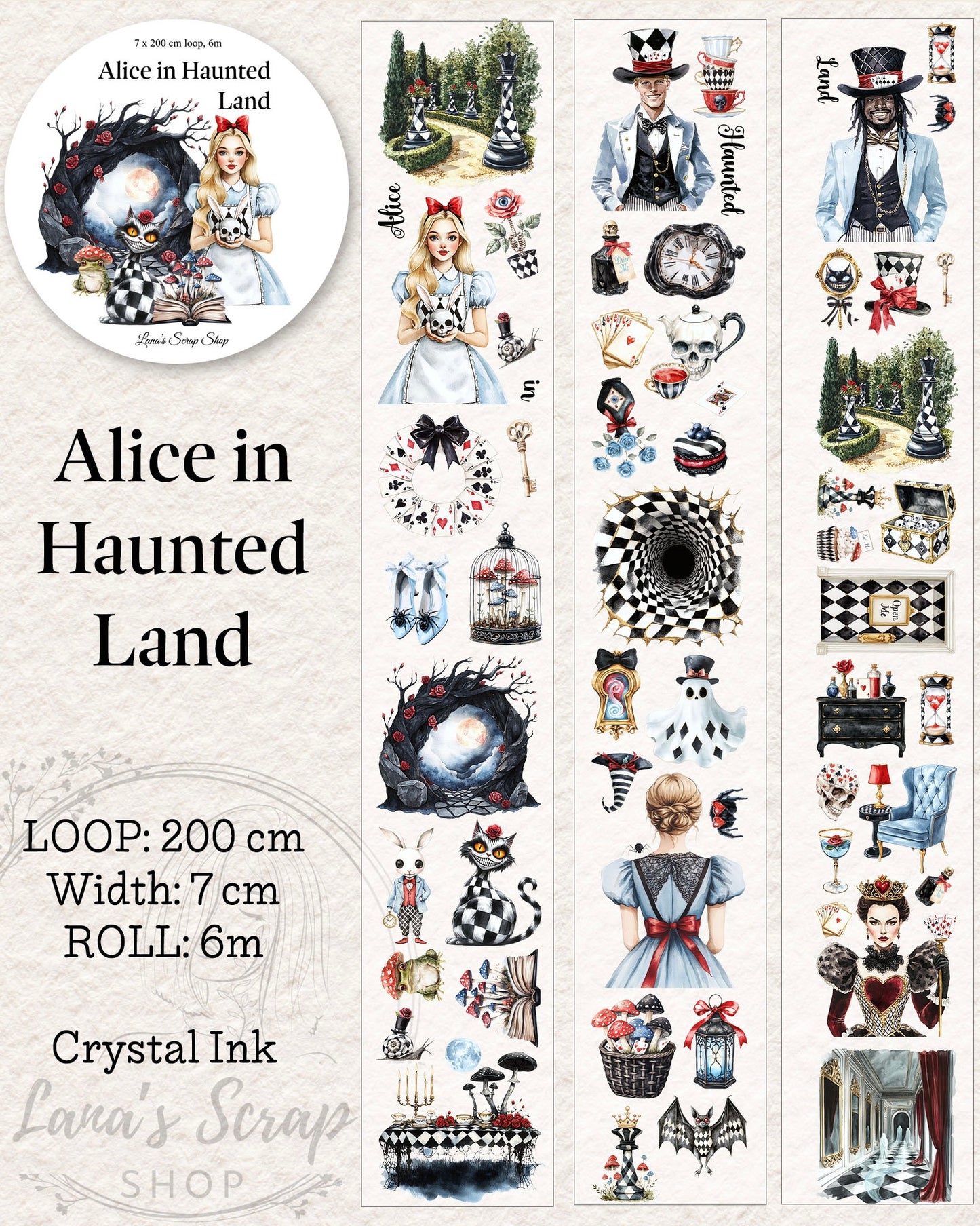 Pettape | Alice in Haunted land