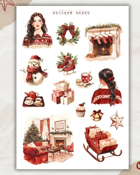 Stickervel | warm holidays 2