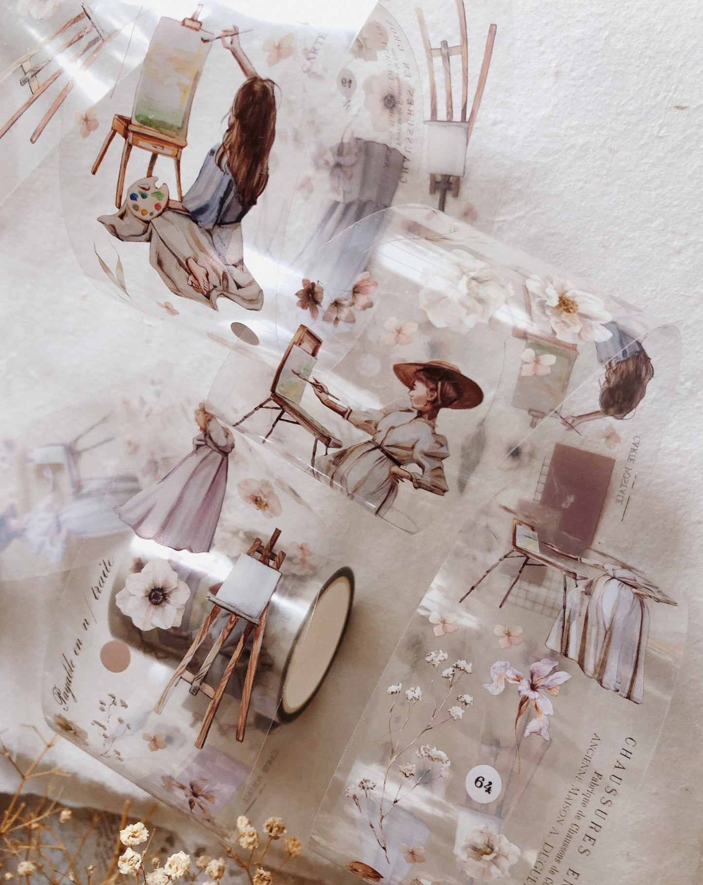 Pettape | kunst meisjes | hele rol