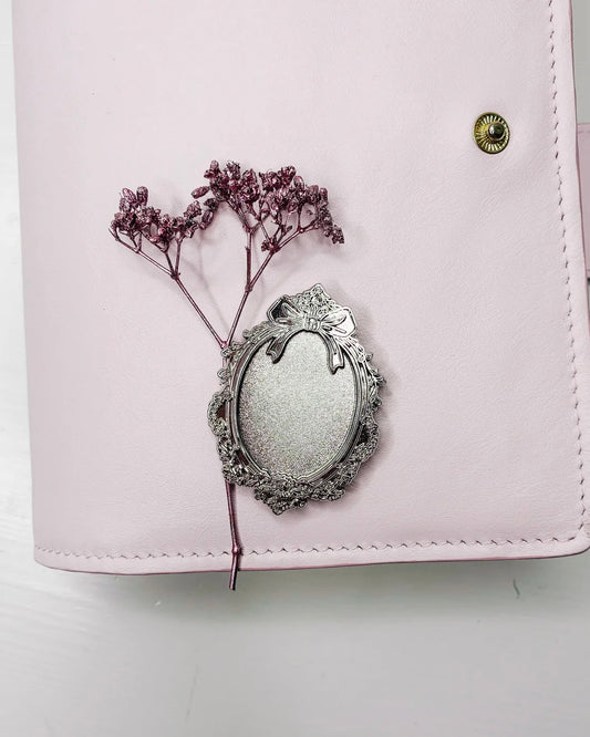 Magneet | foto frame silver