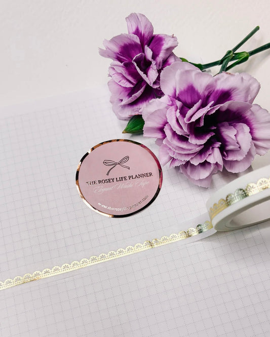 Washitape | gold lace small