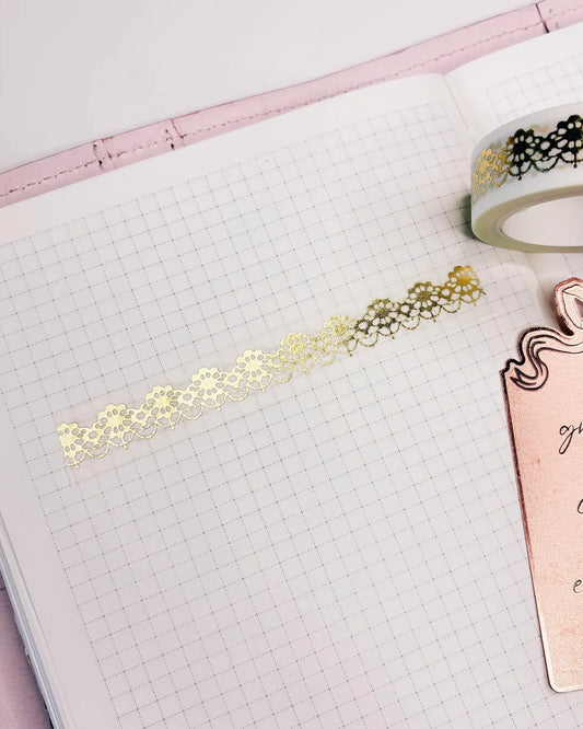 Washitape | anniversary collection | gold lace 3