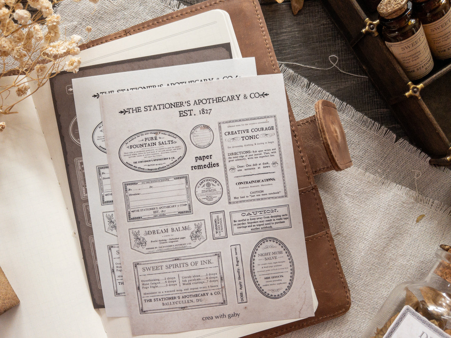 Sticker set | The Stationer's Apothecary