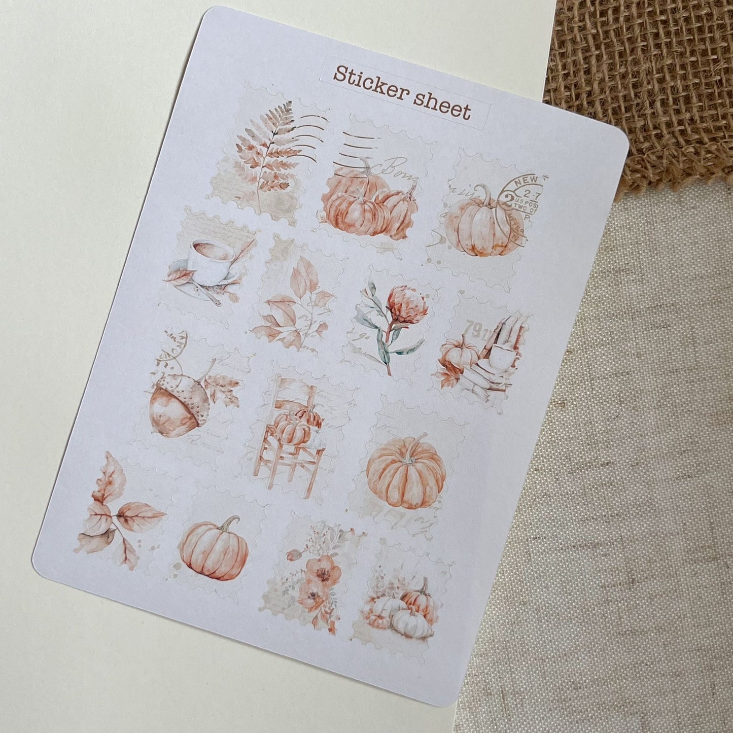 Stickervel | herfst 8