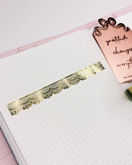 Washitape | anniversary collection | gold lace 2