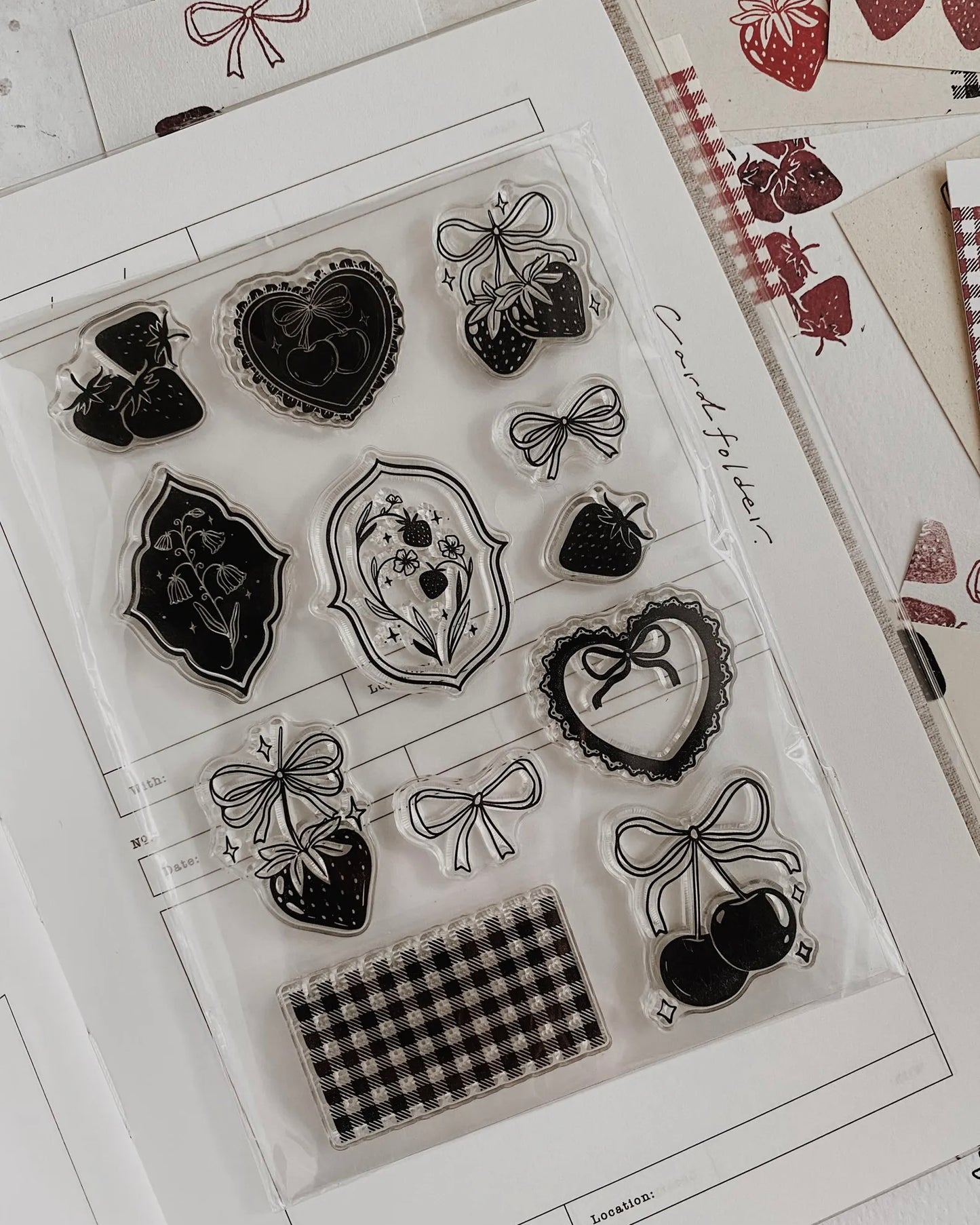 Clear stempel | ALHM | collectie