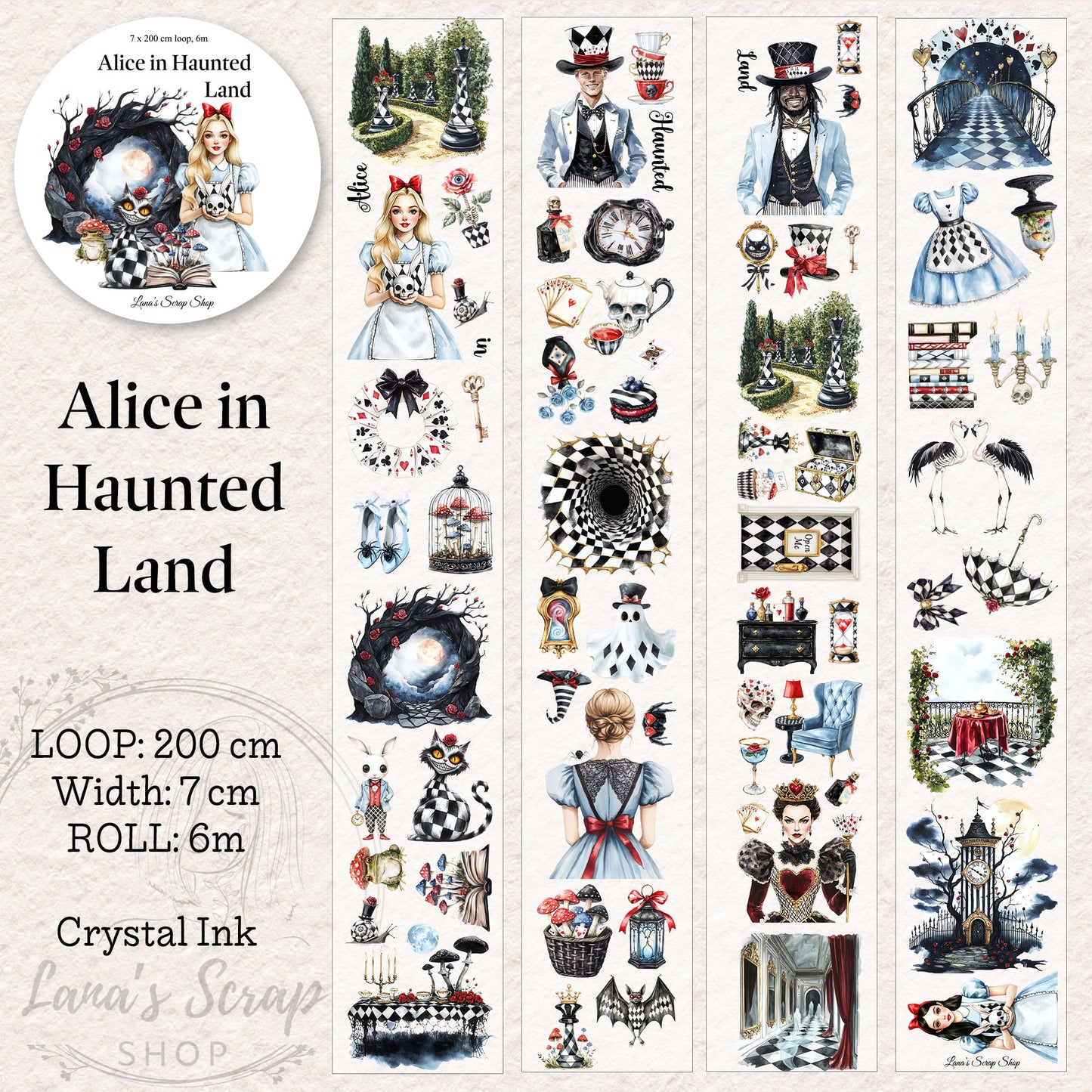 Pettape | Alice in Haunted land