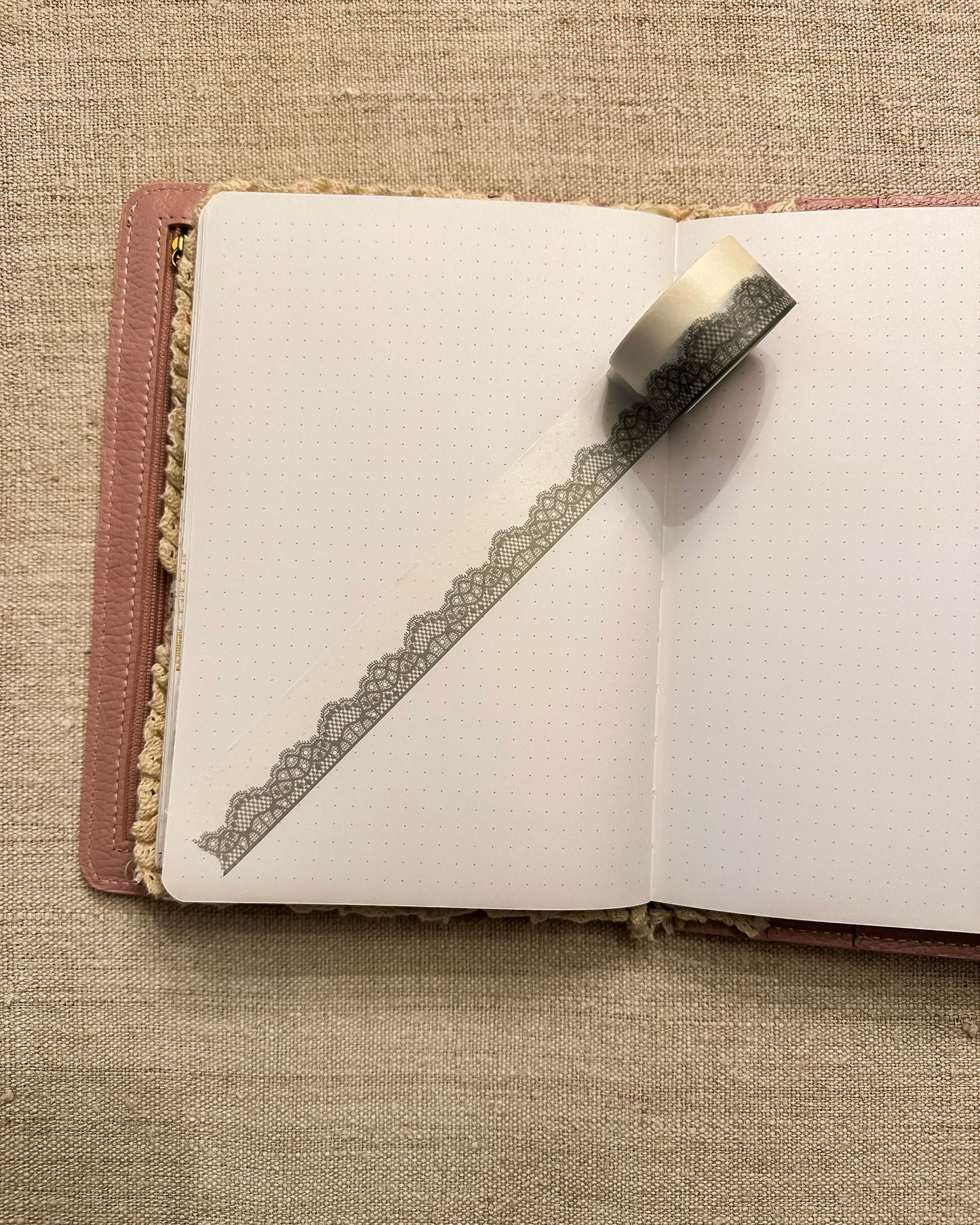 Washitape | lace green fine