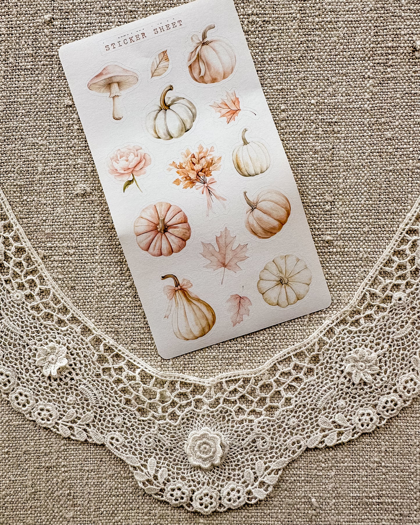 Stickervel | cozy herfst 3