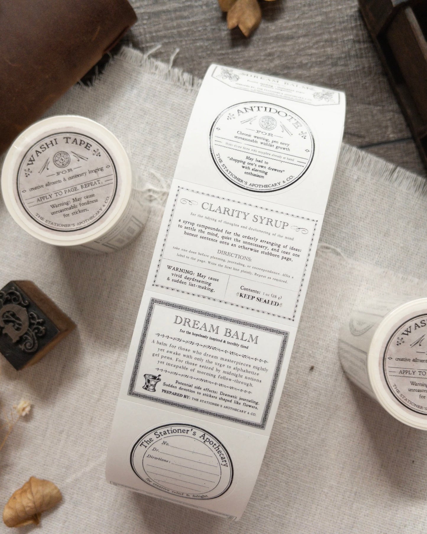 Washitape |  The Stationer's Label Roll I