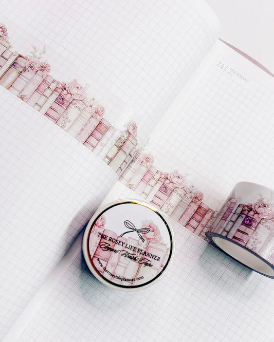 Washitape | books and flowers