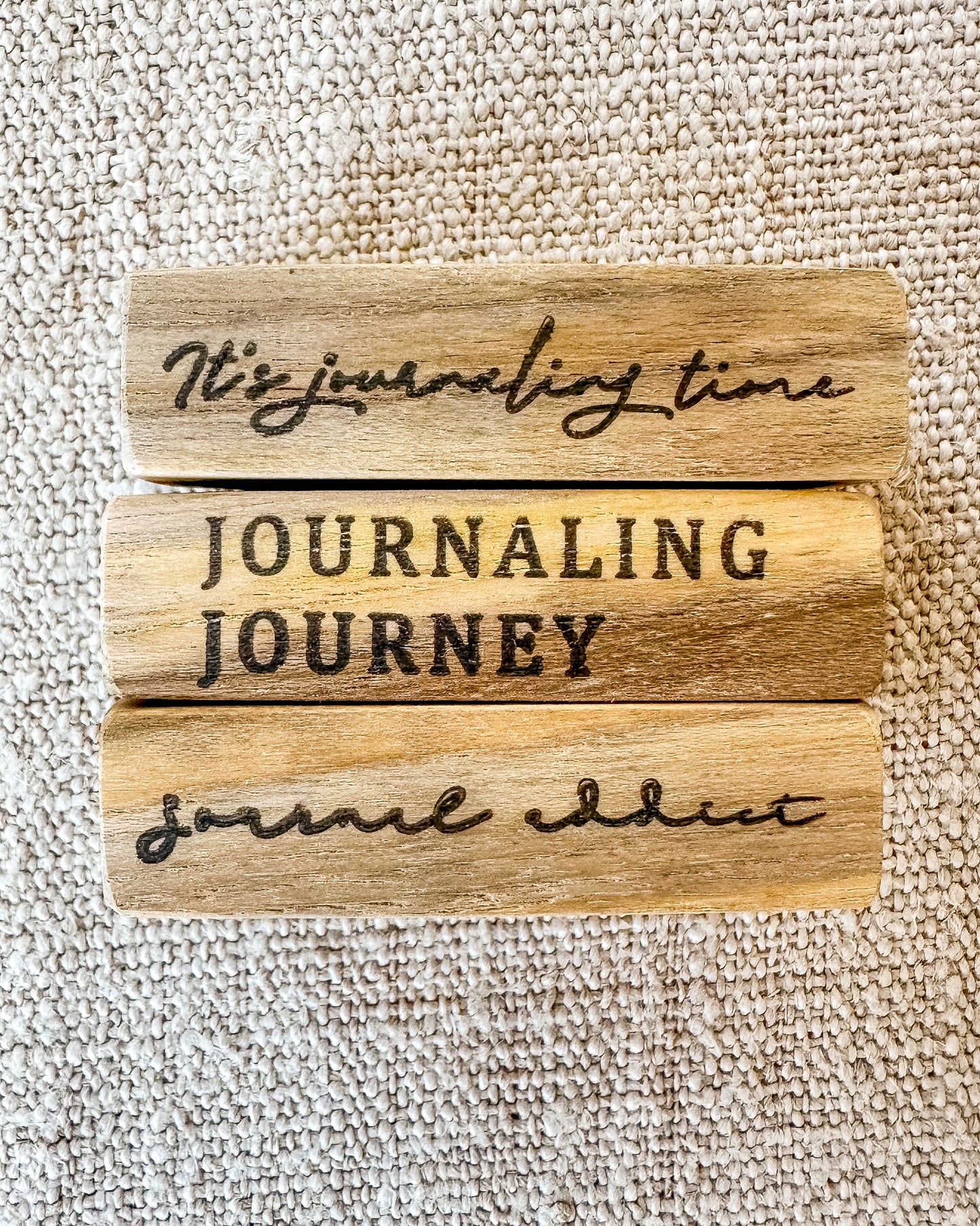 Houten stempel | quotes 1