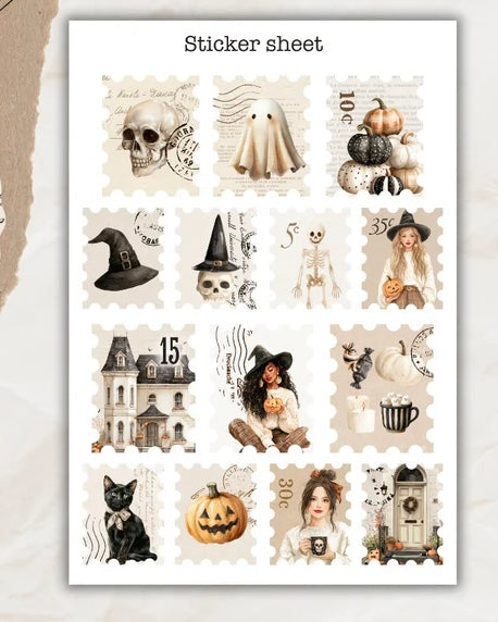 Stickervel | cozy Halloween 2
