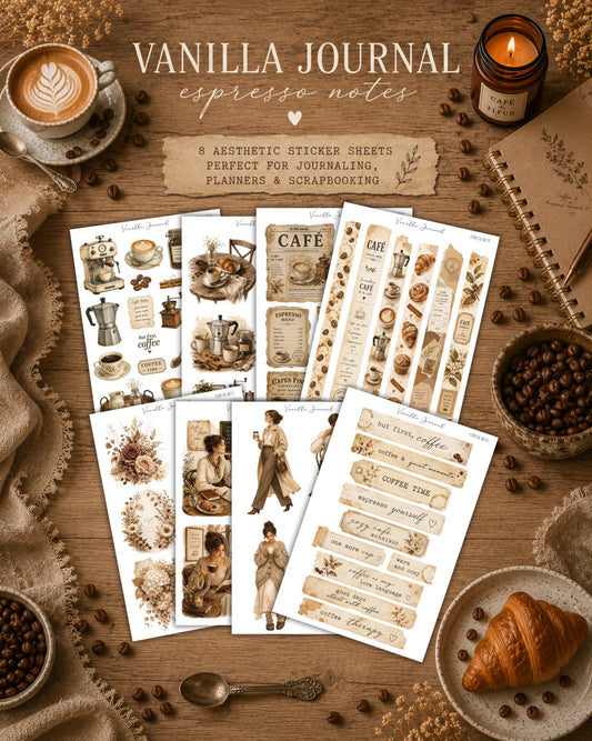 Stickerset | Roasted memories (8st.)