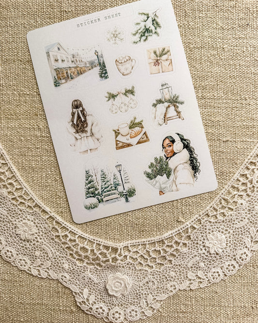 Stickervel | cozy winter 3