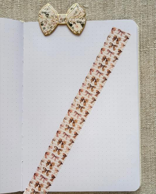 Washitape | coffee & planning | bows
