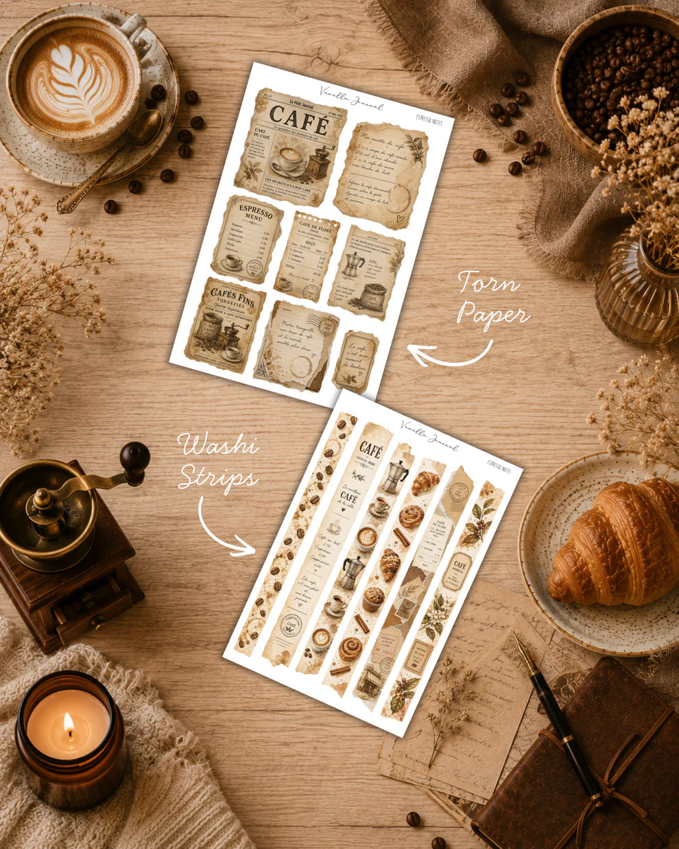 Stickerset | Roasted memories (8st.)