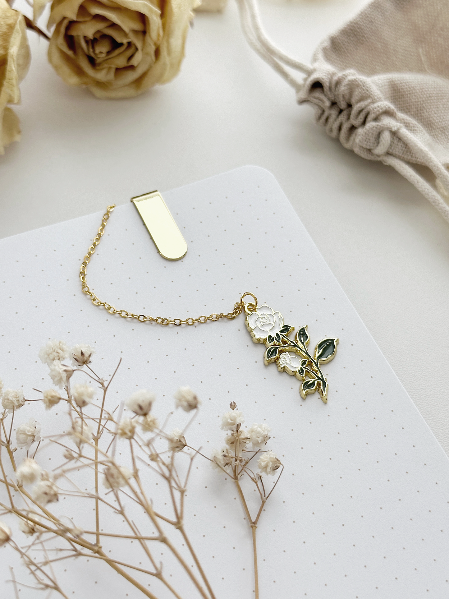 Journal bloemen kant | B5 | dot