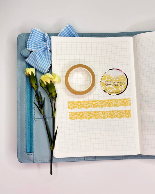 Washitape | august26 | yellow lace