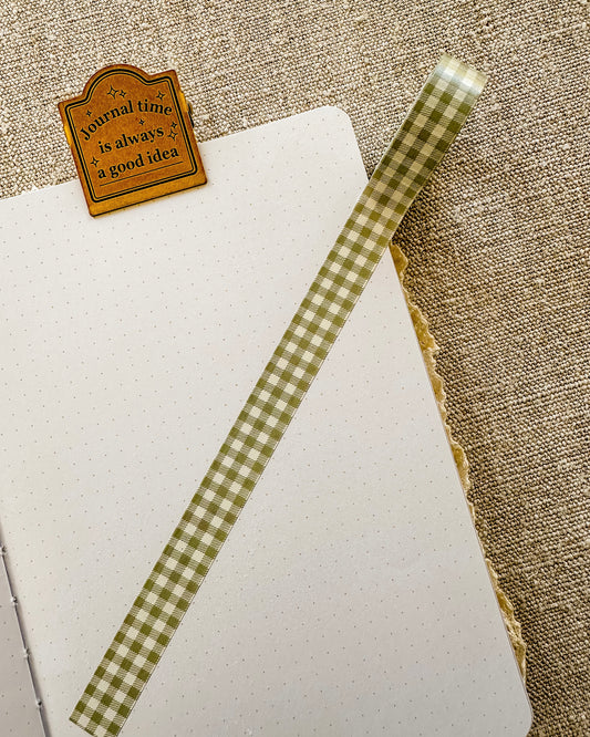 Washitape | groene ruit