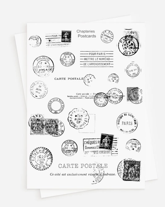Stickervel | vintage stempels