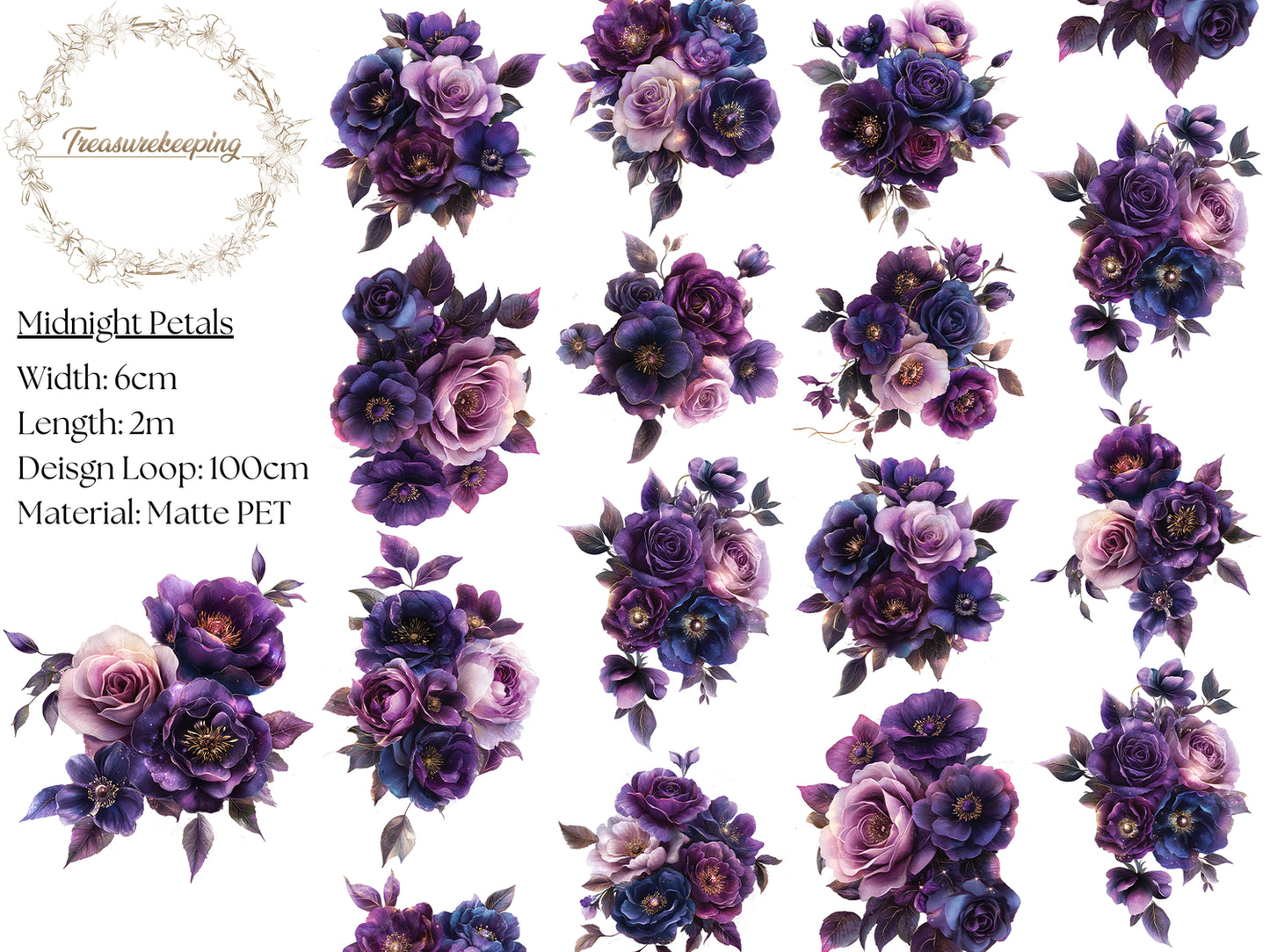 Pettape | midnight petals