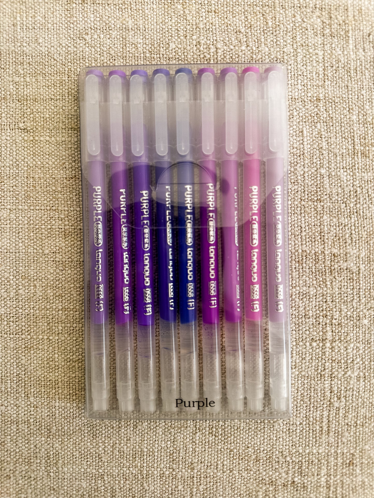 Acryl pennen - purple
