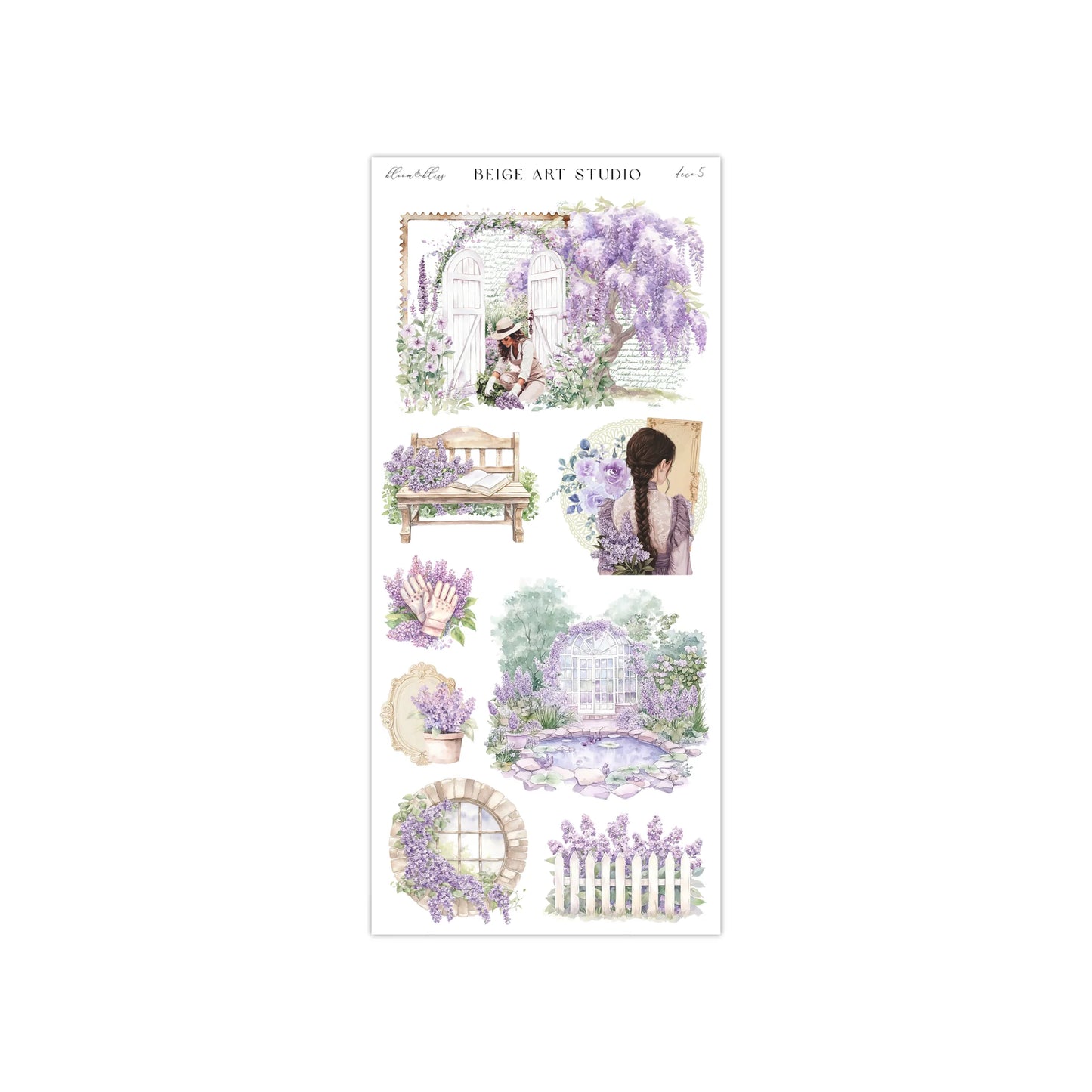 Stickervel set | bloom & bliss