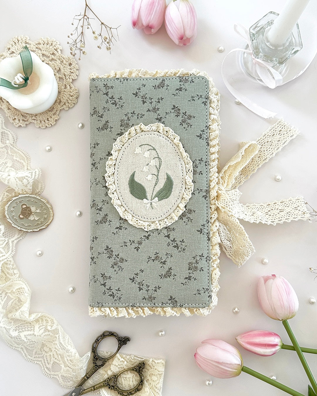 Journal Cover | TN | Lily of the valley