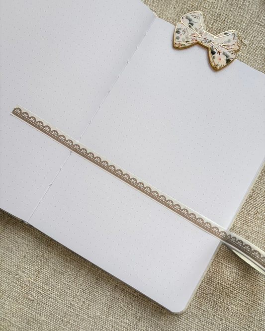 Washitape | coffee & planning | lace old green