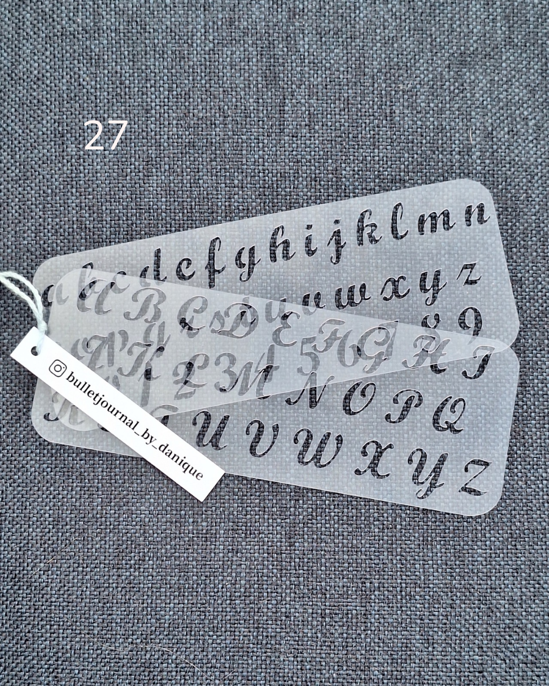 Stencil | nummer 27