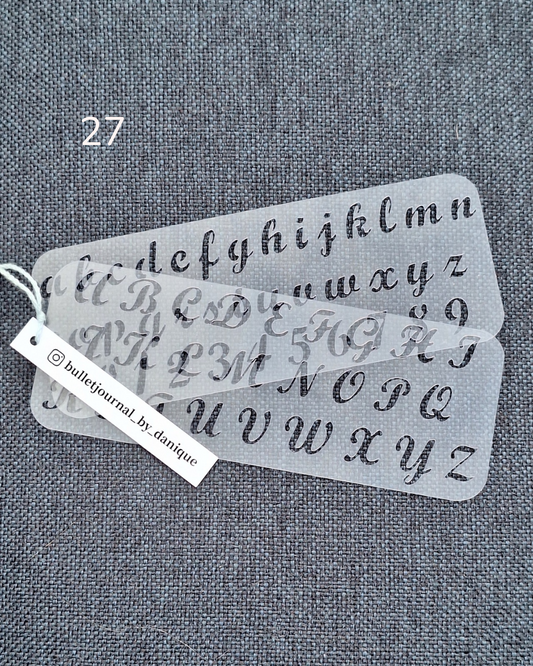 Stencil | nummer 27