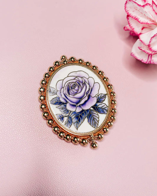 Magneet | purple rose