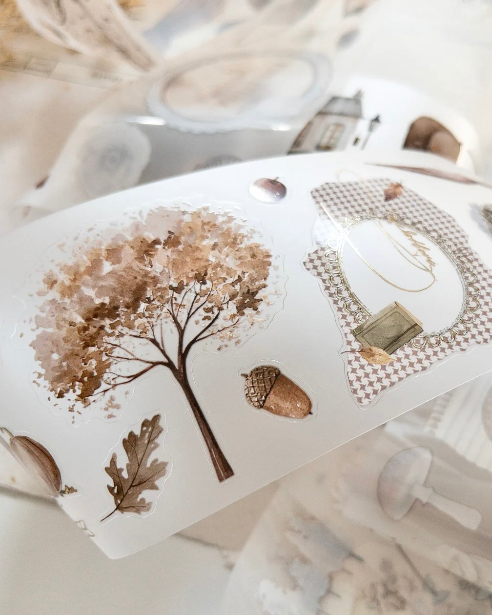 Pettape | Bonjour l'automne | gold foil