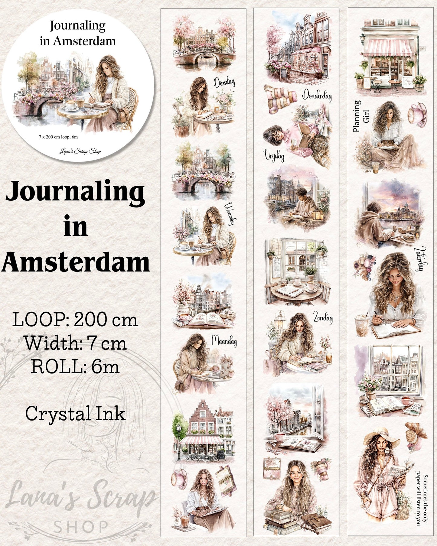 Pettape | journaling in Amsterdam