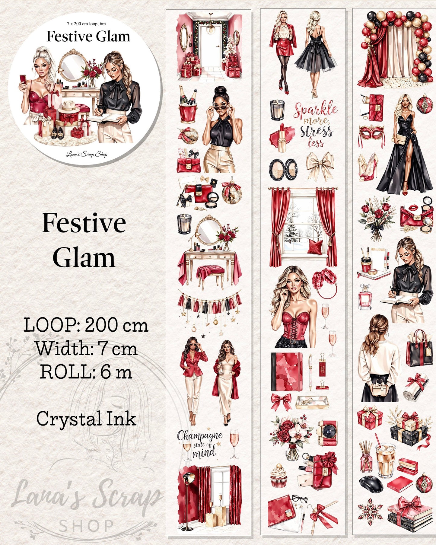 Pettape | festive glam