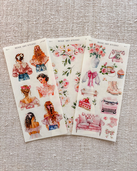 Stickervel set | elegance 1