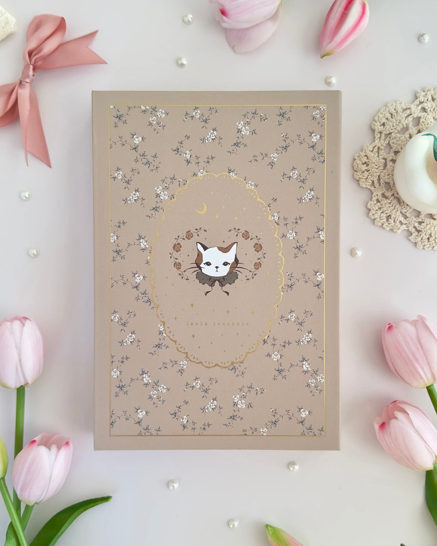 Journal | calico cat | A5 | dot