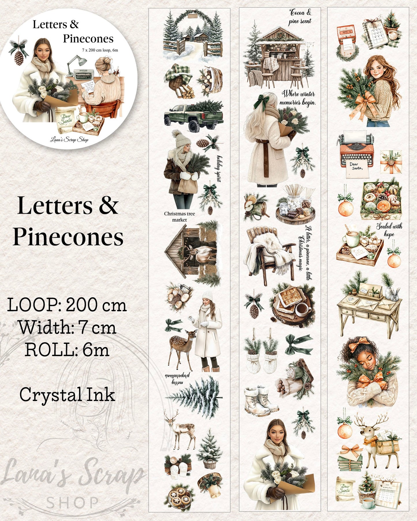 Pettape | Letters & Pinecores