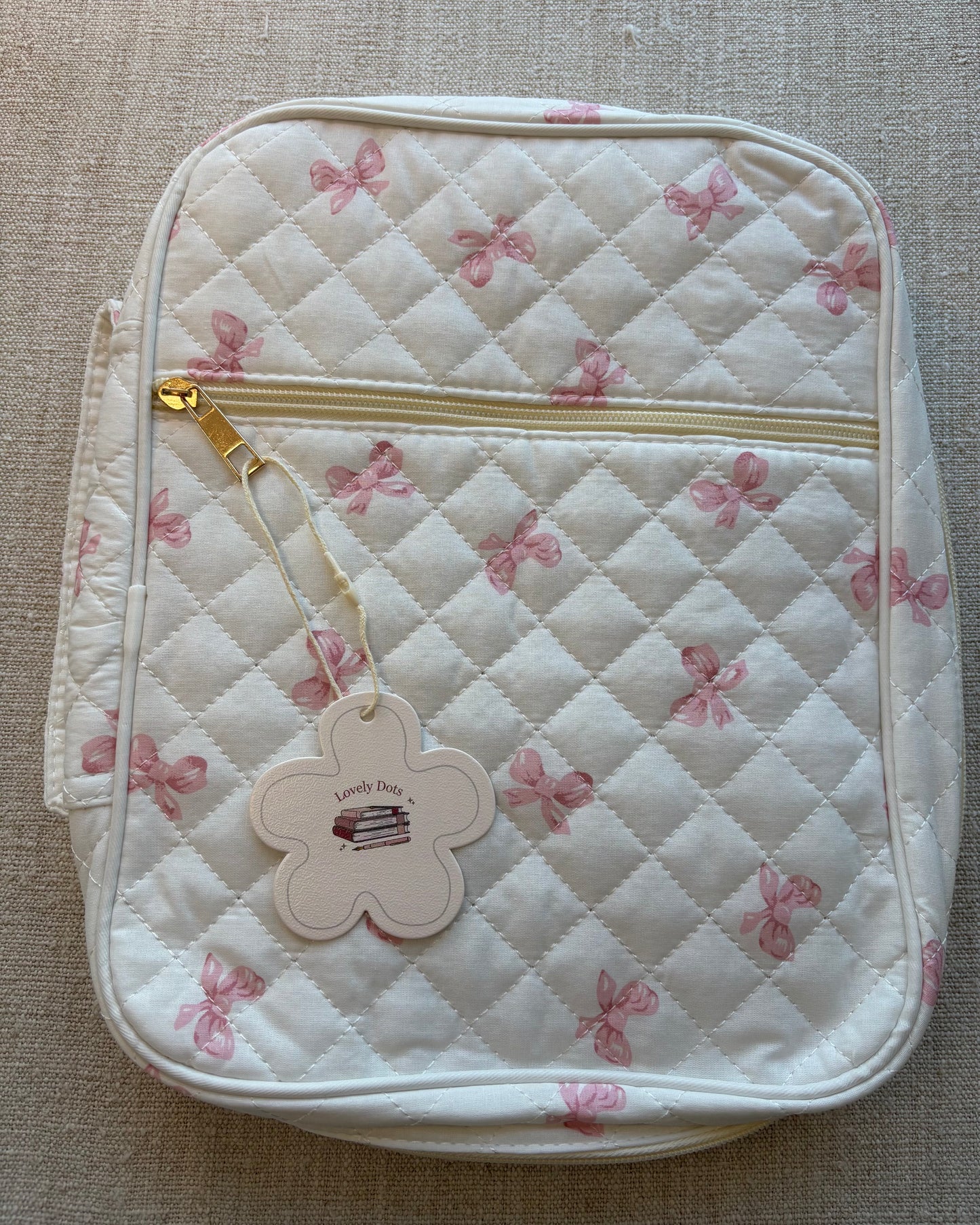 Pouche | roze strikken