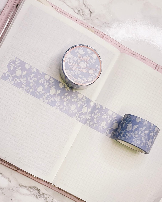Washitape | blue florals