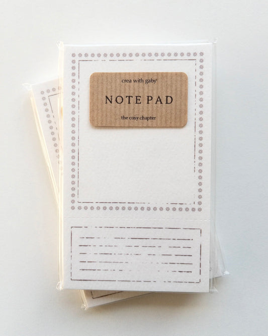 Notepad | the cozy chapter