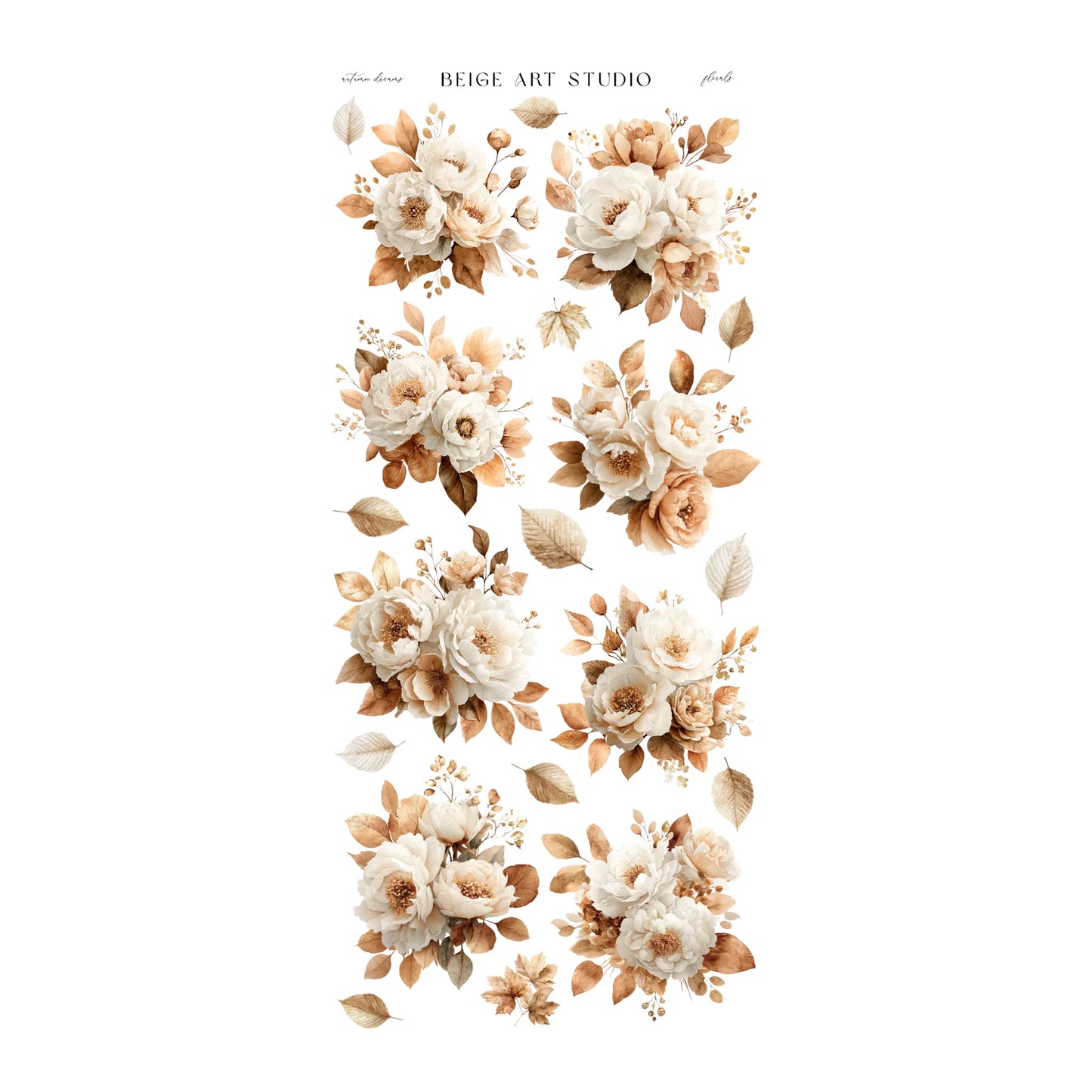 Stickervel set | beige dream